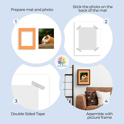 Mat Board Center, 11x14 for 8x10 Mixed Color Mats - Image 5
