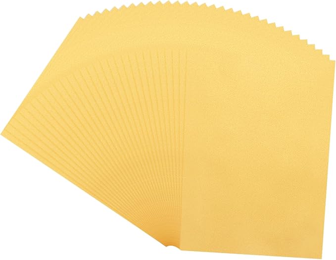 MECCANIXITY 100 Sheet Colored Vellum Paper 5.9" x 8.3", 100gsm Translucent by MECCANIXITY