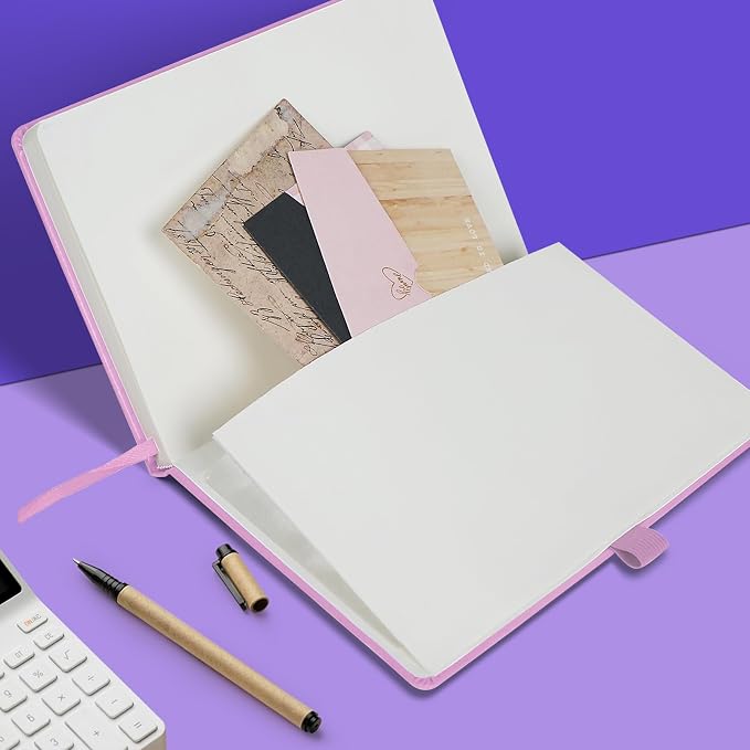 6 Pack Lined Journal Notebooks for Work, A5 Size 100 GSM Thick Paper, Classic - Image 5