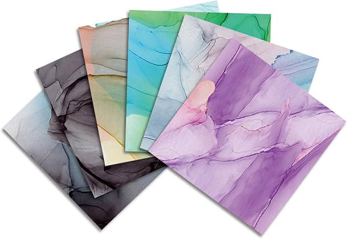YASMEN Scrapbook Paper Pad 12x12, Marble Patterned Cardstock Paper Pads - Image 3