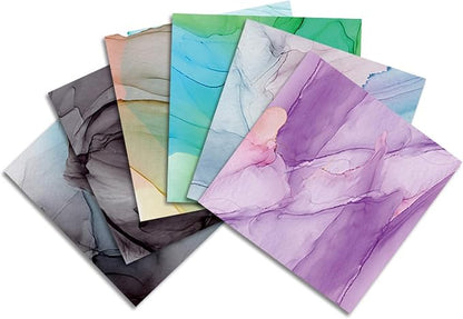 YASMEN Scrapbook Paper Pad 12x12, Marble Patterned Cardstock Paper Pads - Image 3
