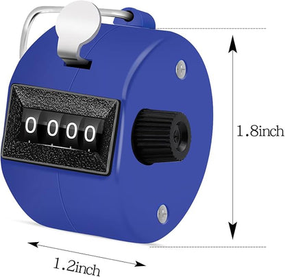 12 Pcs Hand Tally Counter 4-Digit Lap Counter Clicker, Manual Mechanical - Image 2