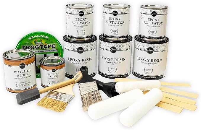 Giani Butcher Block Easy Epoxy Countertop Paint Kit - Image 2