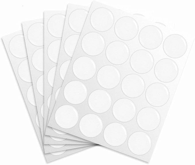 1 Inch Epoxy Stickers Craft Bottle Caps Stickers by IGOGO