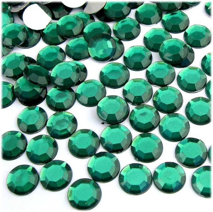 The Crafts Outlet 144pc Rhinestones Round 10mm - Image 2