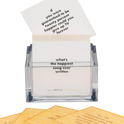 TableTopics Happiness Question Card Game - Image 2
