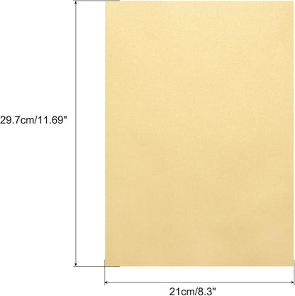 MECCANIXITY Colored Vellum Paper, 40 Sheet Orange Yellow Transparency 11.7 x - Image 2