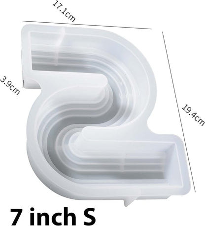 2 Pack 6 inch + 7 inch Twist Candle Molds - Image 4