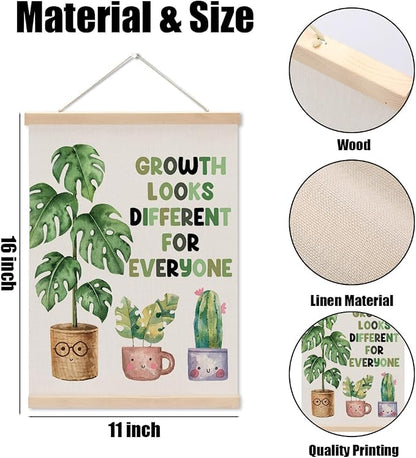 Inspirational Poster Hanger, Therapy Office Decor Growth Mindset Wall Decor - Image 6