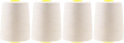 Mandala Crafts 4 Pack of Serger Threads Cones Spools by MandalaCrafts