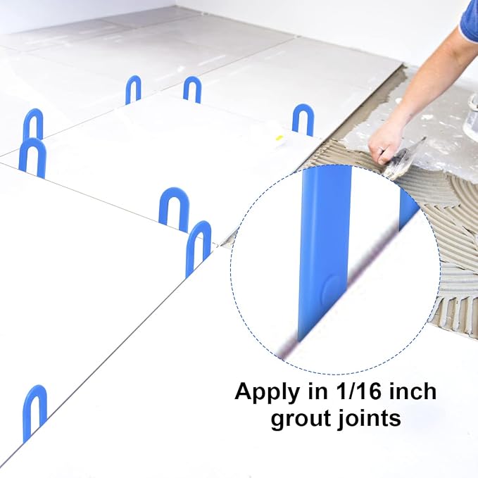 DGSL Tile Leveling System Tile Spacers 1/16+1/8+3/16+1/4 Inch, 400 pieces - Image 5