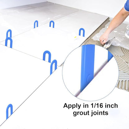 DGSL Tile Leveling System Tile Spacers 1/16+1/8+3/16+1/4 Inch, 400 pieces - Image 5