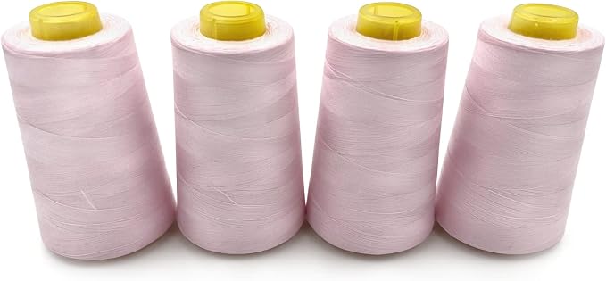 Tortoise 4 Cones of 3000 Yards Each Spool Thread by TORTOISETHREAD