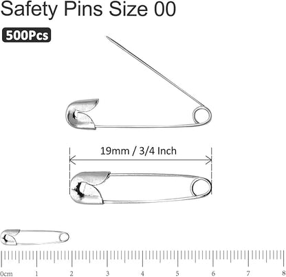 500 PCS 19mm Safety Pins - Image 5
