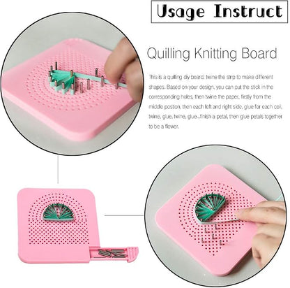 Quilling Kits - Quilling Tools Supplies, Paper Crimper, Quilling Paper Strips - Image 3