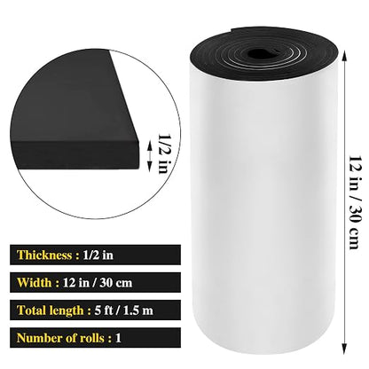 Adhesive Foam Roll Neoprene Sponge Foam Sheet Roll Closed Cell Insulation - Image 2