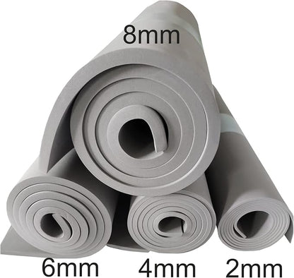 Labzhang Grey EVA Foam Cosplay, 1 Piece of 4mm Craft Foam, Cosplay Foam - Image 3