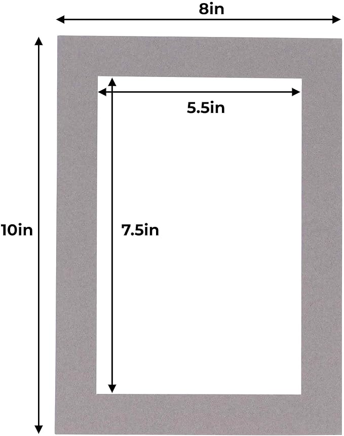 6x8 Mat for 8x10 Frame - Image 3