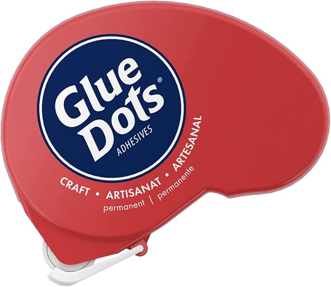 Glue Dots, Craft Dots Dot N' Go Dispenser, Double-Sided, .38 Inch, 200 Dots - Image 6