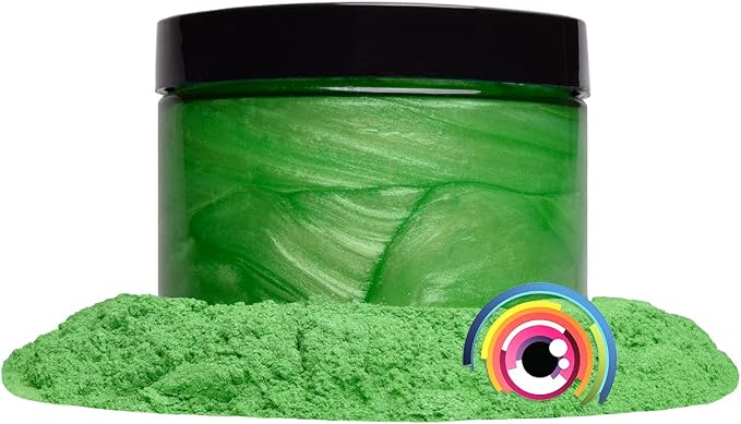 Eye Candy Pigments Premium Green Mica Powder - Image 5