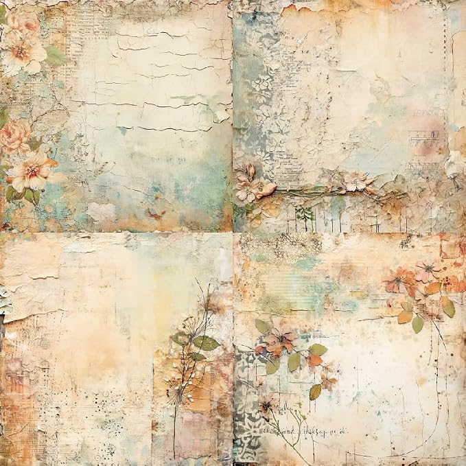24 Sheets Decorative Scrapbooking Paper Pad 6x6 Craft Paper Single-Side Card - Image 3