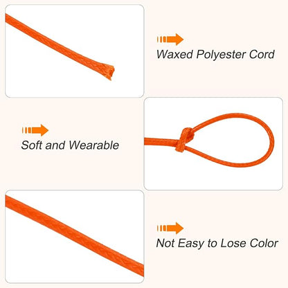 MECCANIXITY Waxed Cord 1.5mm Waxed Thread 87 Yard Wax String Leather Cord - Image 3