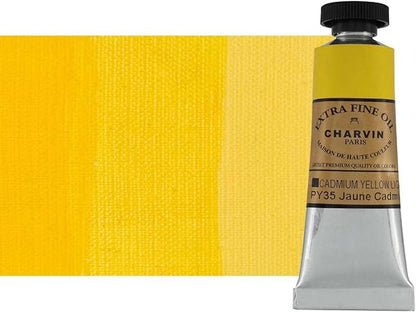 Charvin Extra Fine Oil Paint, Cadmium Yellow Light 20 mL by Unknown