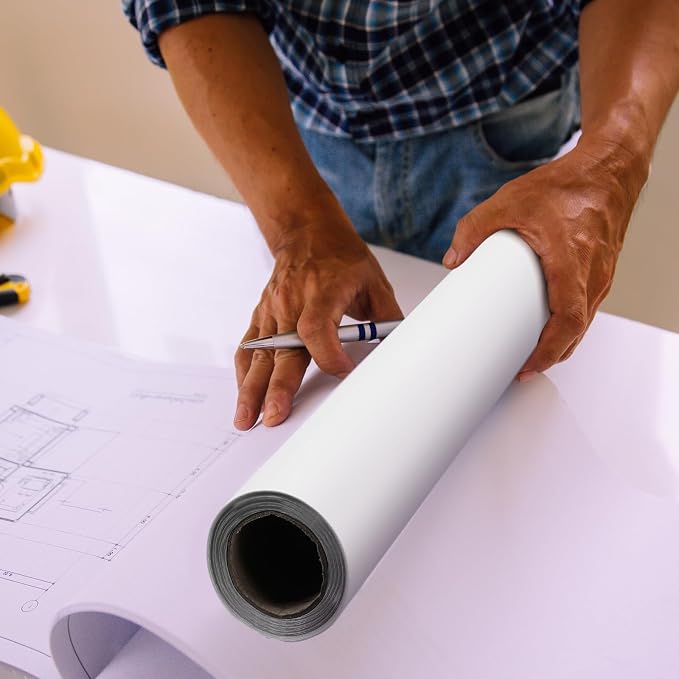 Ctosree 36" x 20 Yards 1000H Design Vellum Roll Architectural Vellum Paper - Image 7