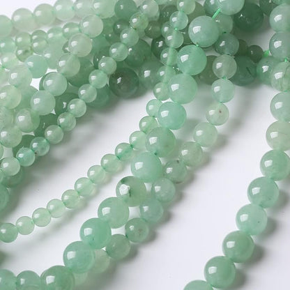 60PCS 6MM Natural Green Aventurine Stone Beads Energy Healing Beads - Image 4
