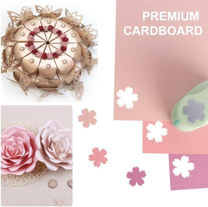UCEC Cardstock Paper, 8.5'' x 11'', 60 Sheets 20 Colors, Shimmer Cardstock Paper - Image 6