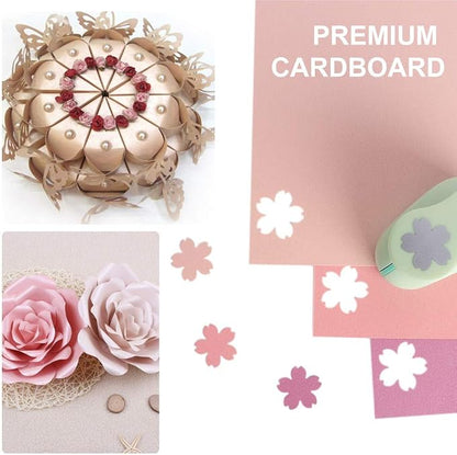 UCEC Cardstock Paper, 8.5'' x 11'', 60 Sheets 20 Colors, Shimmer Cardstock Paper - Image 6