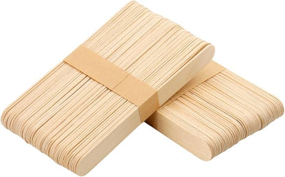 Wooden Craft Sticks, 6 Inch, 1800 Pieces, Jumbo Wood Ice Pop Sticks - Image 5