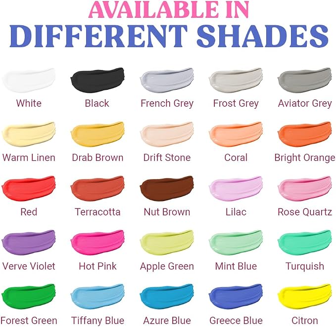 GRANOTONE Chalk Paint for Furniture, Matt-Finish Water-Based Acrylic Paint for - Image 6