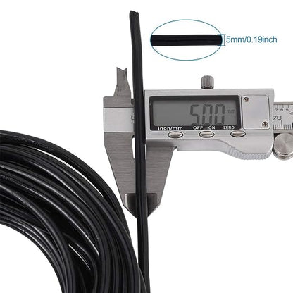Fashewelry 32.8 Feet 5mm Black Aluminum Wire Bendable Metal Craft Wire - Image 6