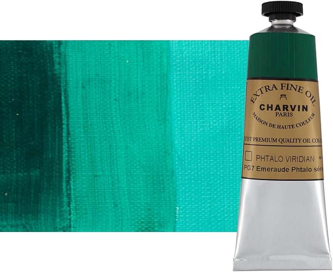 Charvin Extra Fine Oil Paint, Phthalo Viridian 60 mL by Unknown
