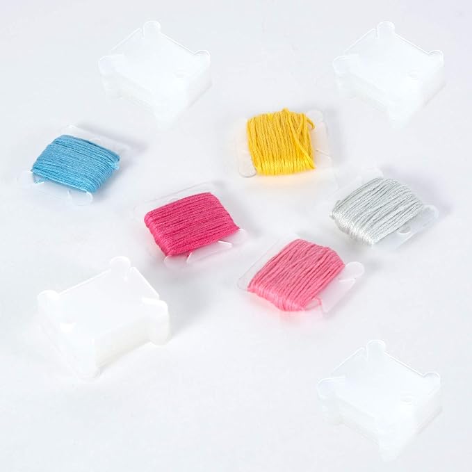 200 Pieces Plastic Floss Bobbins - Image 4