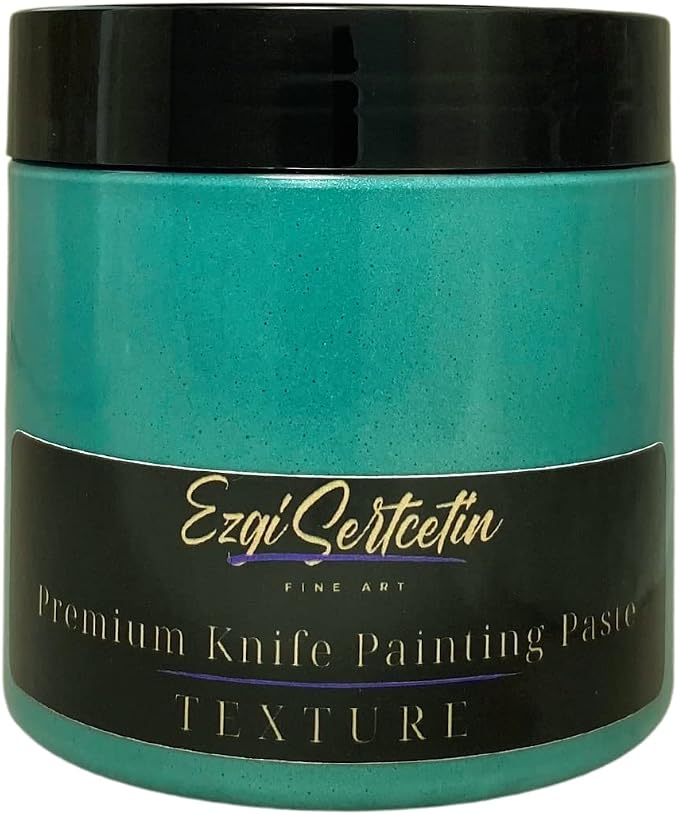 Premium Palette Knife Painting Paste|Texture Paste|Authentic Bright by EzgiSertcetin