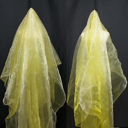 Two-Tone Iridescent Holographic Organza Fabric - Image 2
