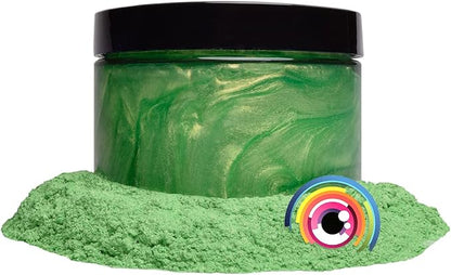 Eye Candy Pigments Premium Green Mica Powder - Image 5