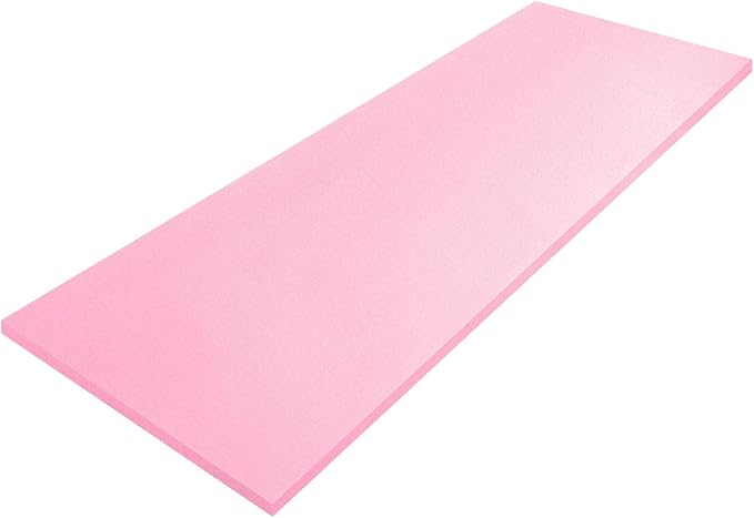 Amylove Polyurethane Foam 24" x 72" High Density Cushion Upholstery Foam Sheet by Amylove