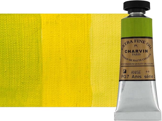 Charvin Extra Fine Oil Paint, Anise 20 mL by Unknown