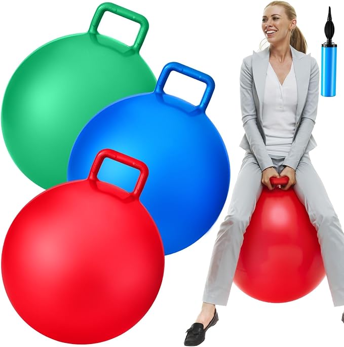 Lewtemi 3 Pcs 15 Inch Bouncing Ball by Lewtemi