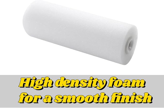 4 inch Paint Roller Covers, Foam Refill - Image 2