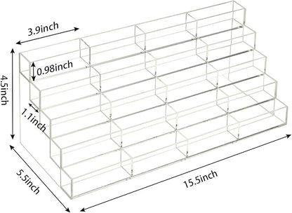 20 Slots Acrylic Business Card Holder - Image 2