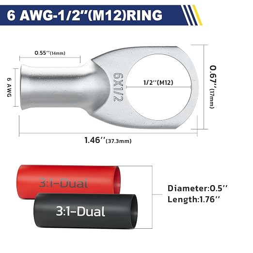 haisstronica 10pcs 6 AWG - Image 3