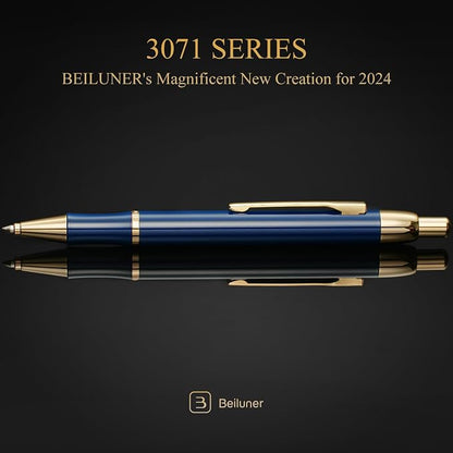 BEILUNER Luxury Gel Pen with 24K Gold Electroplating Finish, Luxury Grade - Image 2