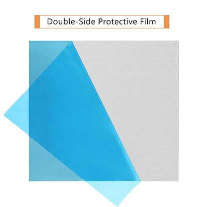 2Pack 6061 T651 Aluminum Sheet Metal 6 x 6 x 1/32 Inch Flat Plain Aluminum - Image 3