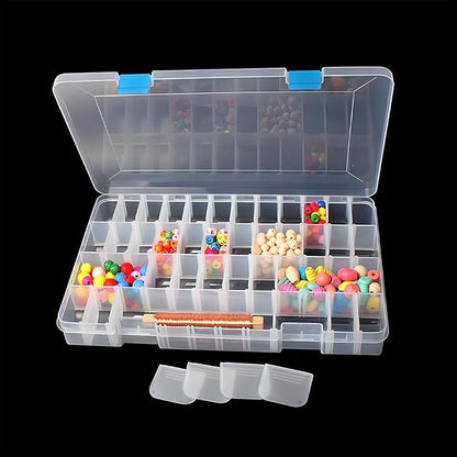 24 Grids Clear Plastic Organizer Box - Image 5