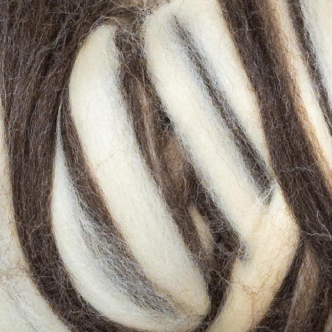 Kondoos Natural Wool roving, 8 OZ. Best - Image 6