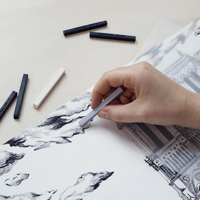 Conté à Paris Sketching Crayons Set - Image 2